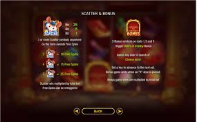 scatter and bonuses